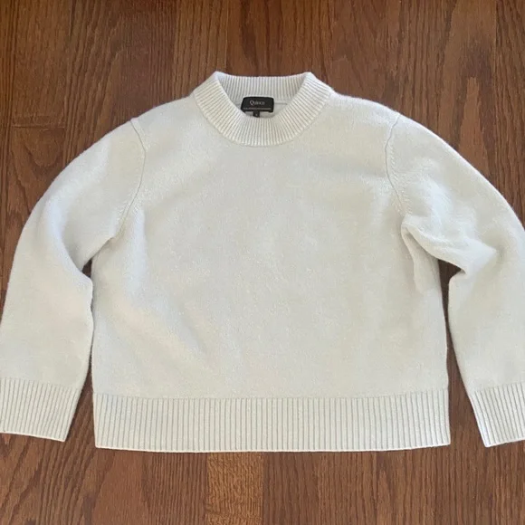 Quince Mongolian Cashmere Oversized Crewneck sweater-small - Picture 1 of 7